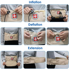 Spinal Air Traction Belt with (Manual Air Pump)